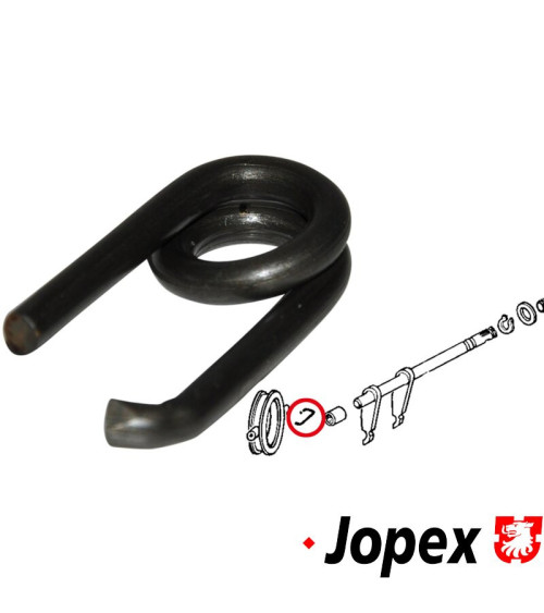 Klips ustalający do łożyska wyciskowego sprzęgła