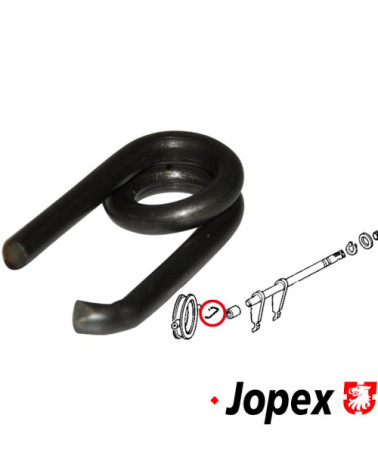 Klips ustalający do łożyska wyciskowego sprzęgła