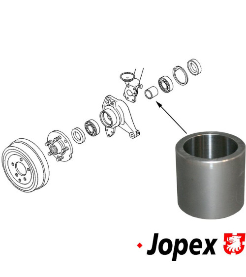 Dystans do łożyska koła tylnego