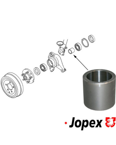 Dystans do łożyska koła tylnego