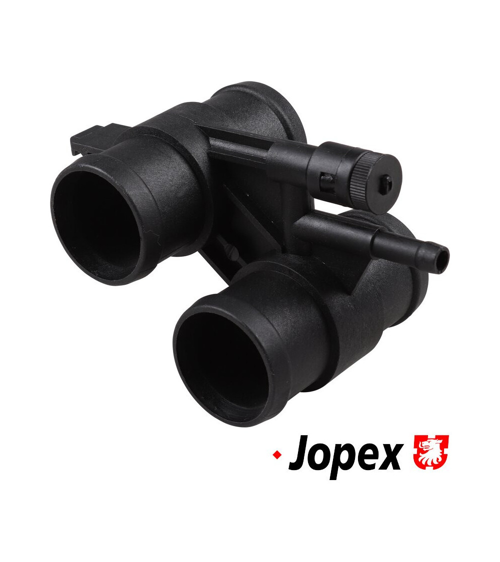 Łącznik węża płynu chłodzącego z zaworem odpowietrzającym