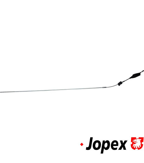 Linka hamulca ręcznego z rolką i uszczelką