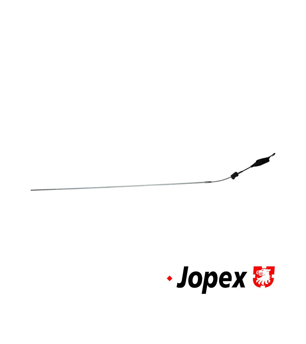 Linka hamulca ręcznego z rolką i uszczelką