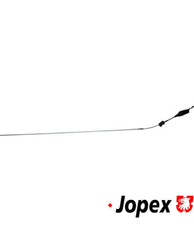 Linka hamulca ręcznego z rolką i uszczelką