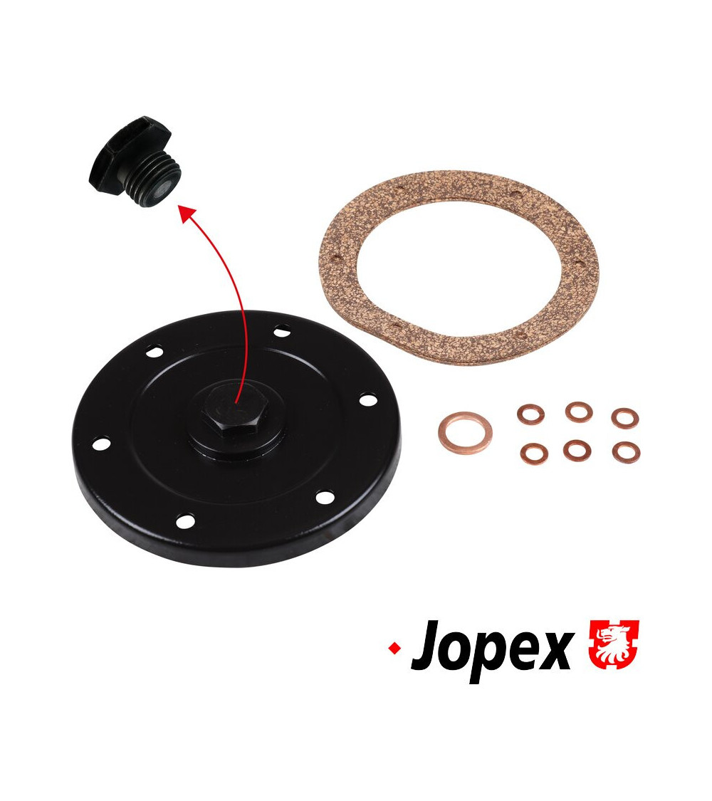 Zestaw pokrywy sitka oleju z uszczelką i magnetycznym korkiem spustowym