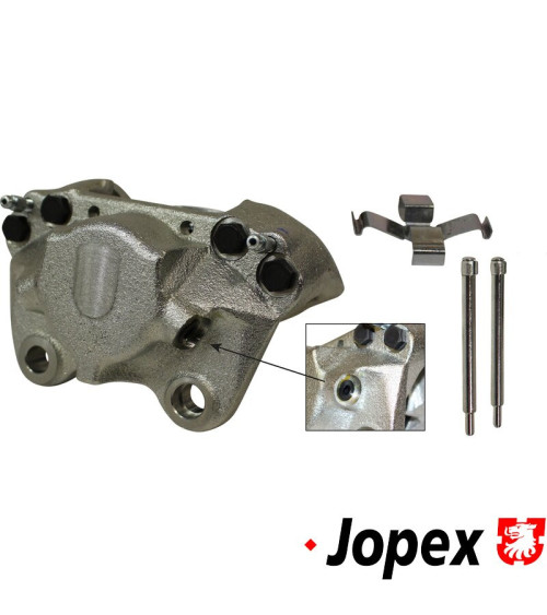 Zacisk hamulcowy bez klocków hamulcowych