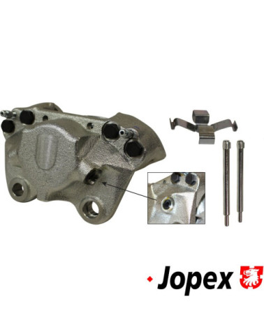 Zacisk hamulcowy bez klocków hamulcowych