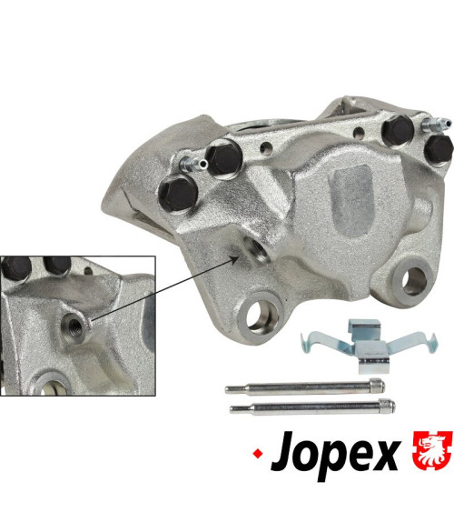 Zacisk hamulcowy bez klocków hamulcowych