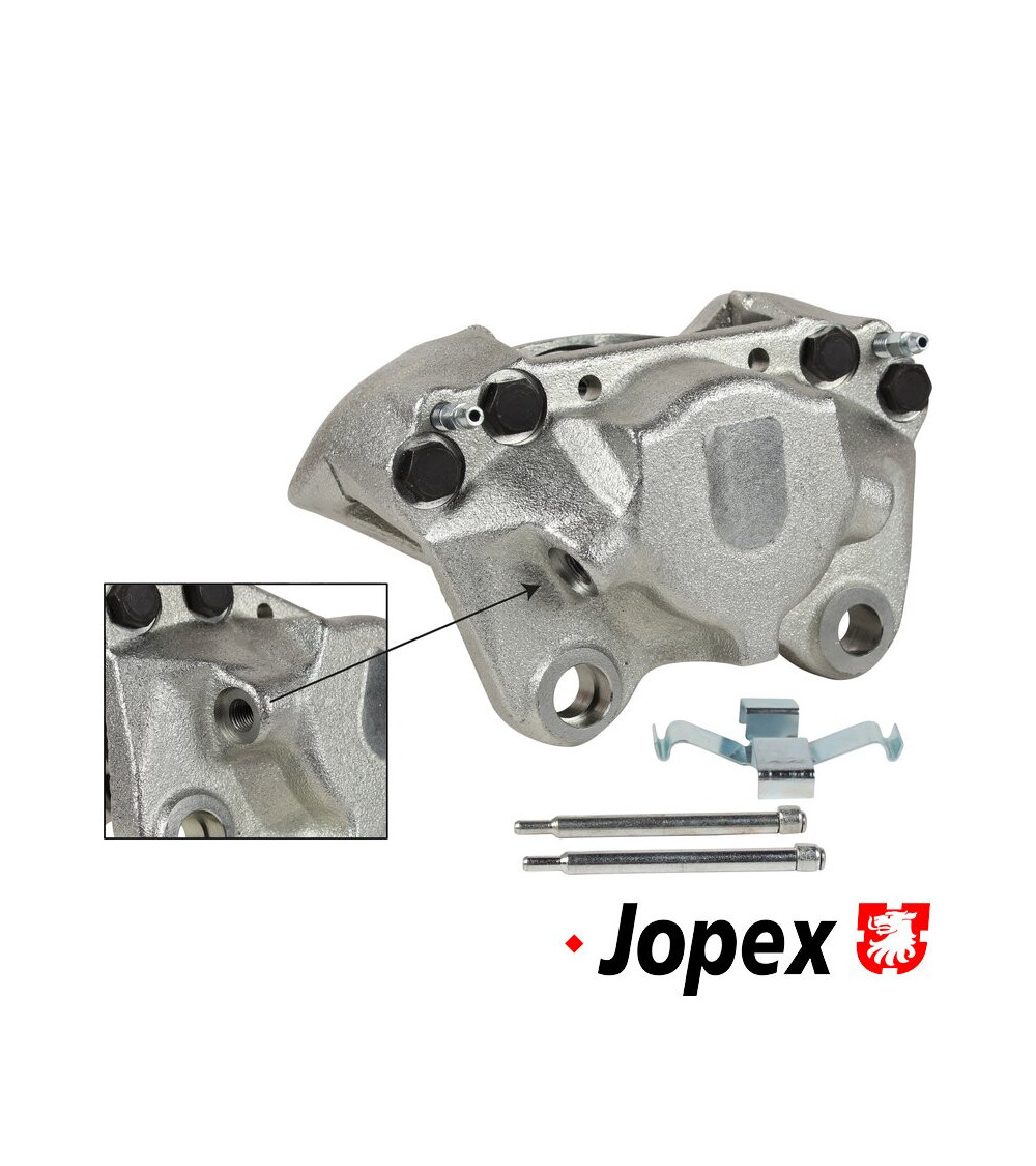 Zacisk hamulcowy bez klocków hamulcowych