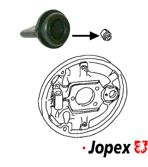 Zaślepka płyty tylnej (tarczy kotwicznej)