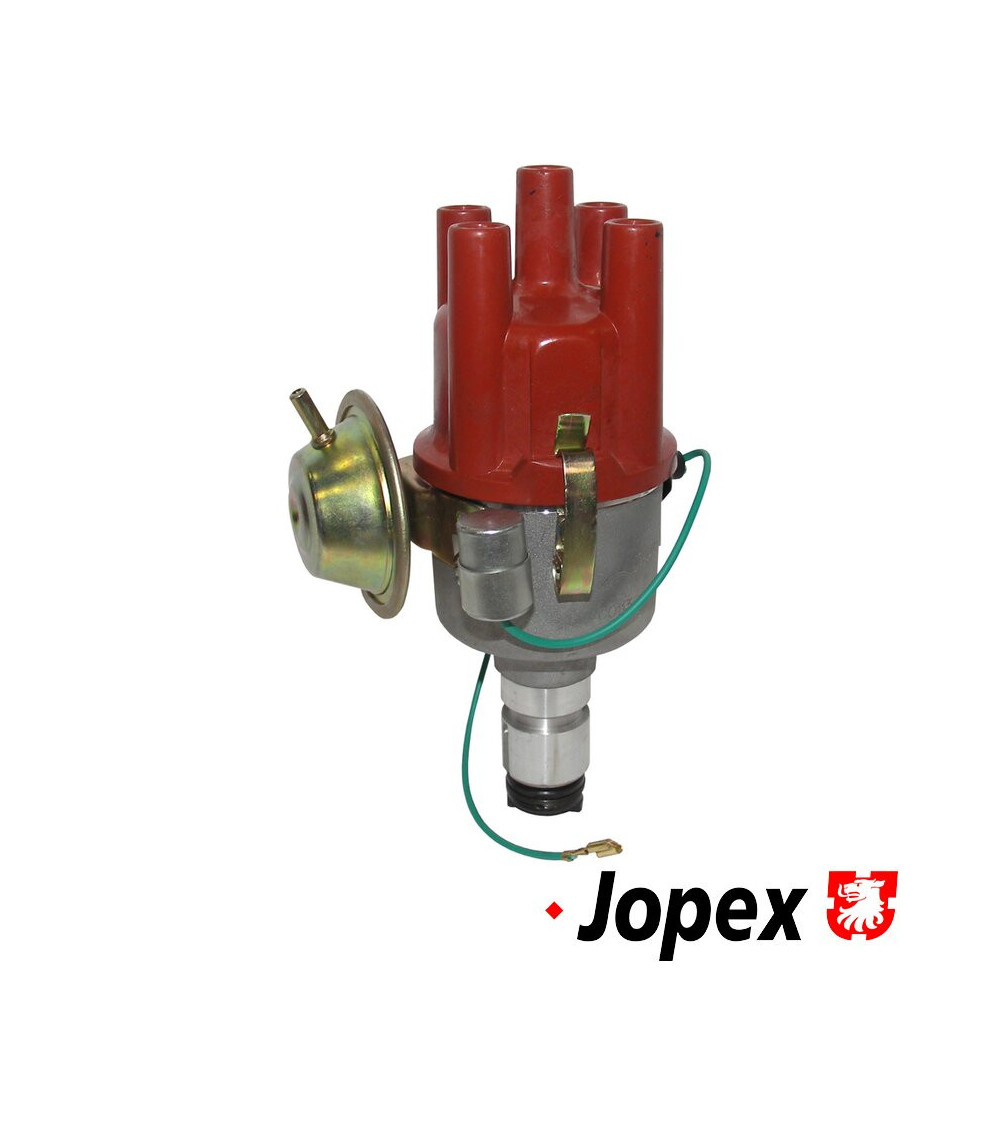 Aparat zapłonowy z podciśnieniowym przyspieszaczem