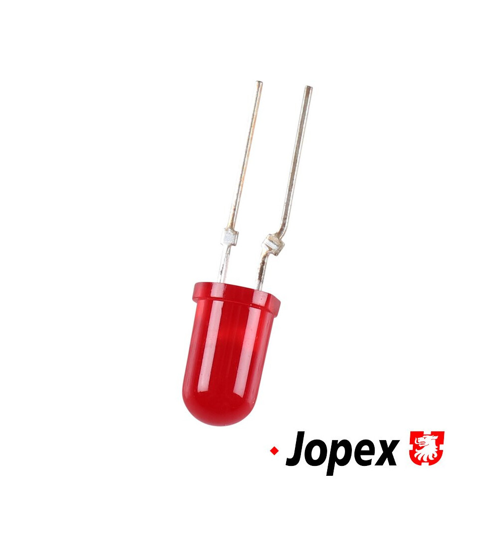 Żarówka z czerwoną nasadką do oświetlenia wskaźników