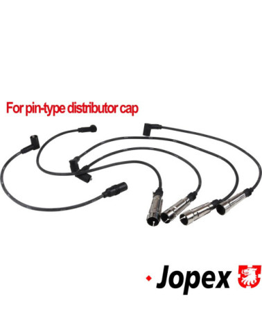 Zestaw przewodów zapłonowych. Pasuje do kopułki typu pin