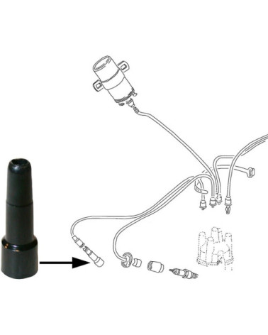 Fajka (konektor) świecy zapłonowej
