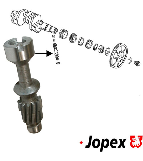 Koło zębate (zębnik) napędu aparatu zapłonowego