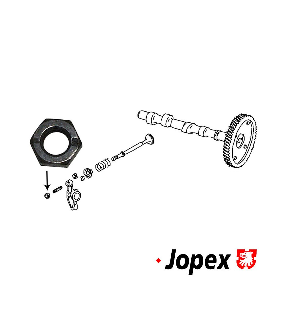 Nakrętka regulacyjna do zaworu