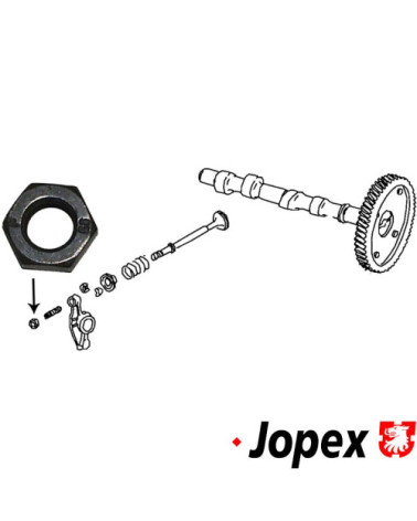 Nakrętka regulacyjna do zaworu