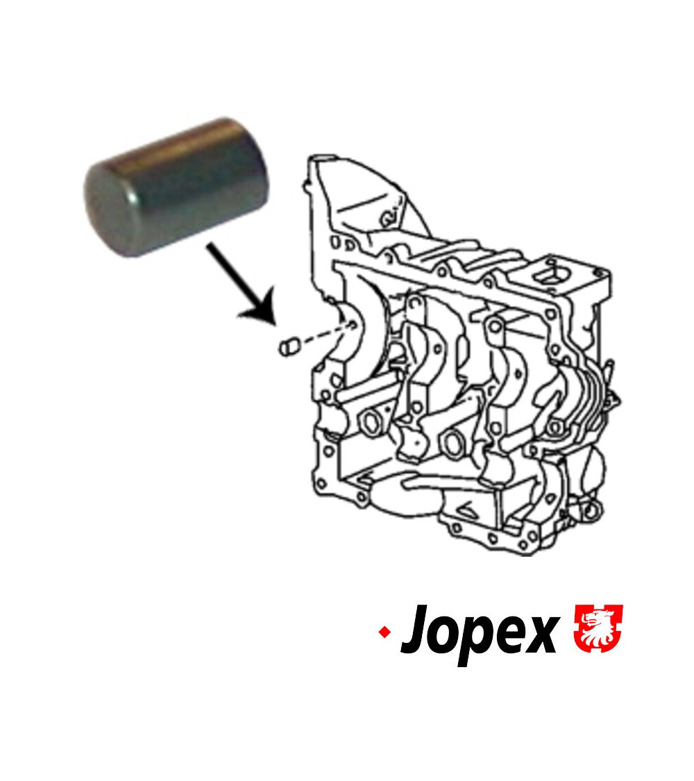 Kołek ustalający do łożyska głównego