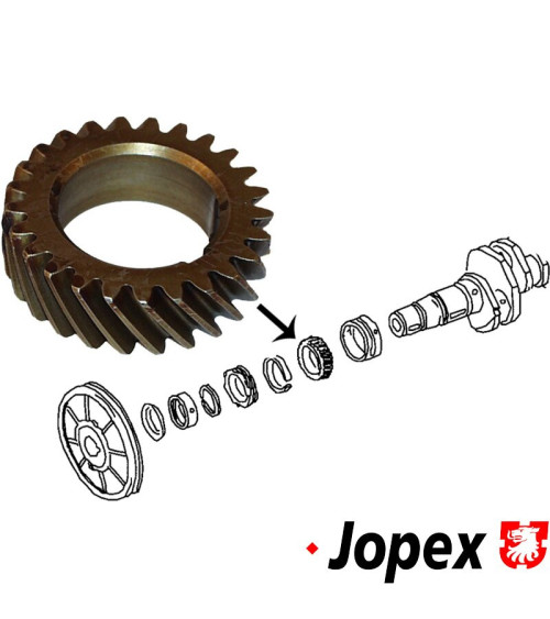 Koło zębate rozrządu do wału korbowego