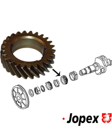 Koło zębate rozrządu do wału korbowego