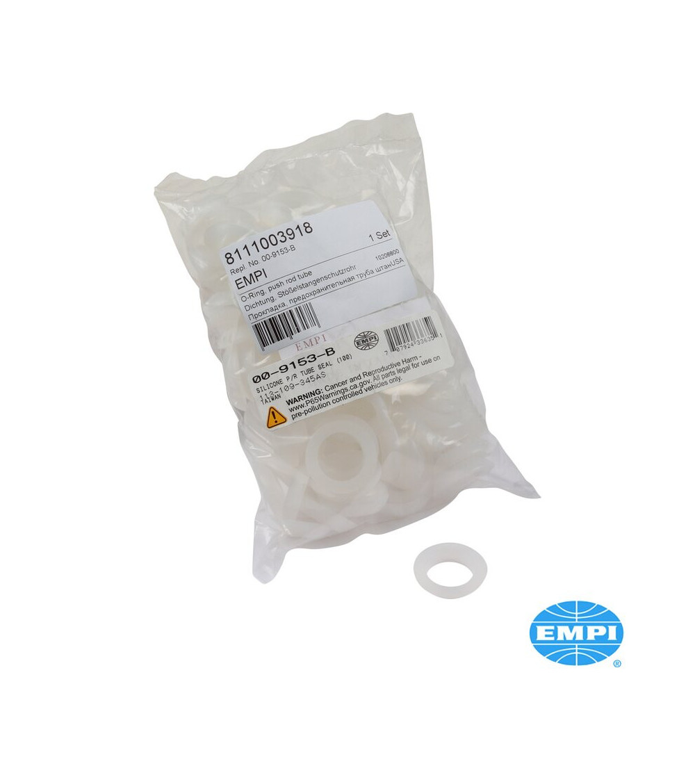 Zestaw uszczelek silikonowych do rurki popychacza