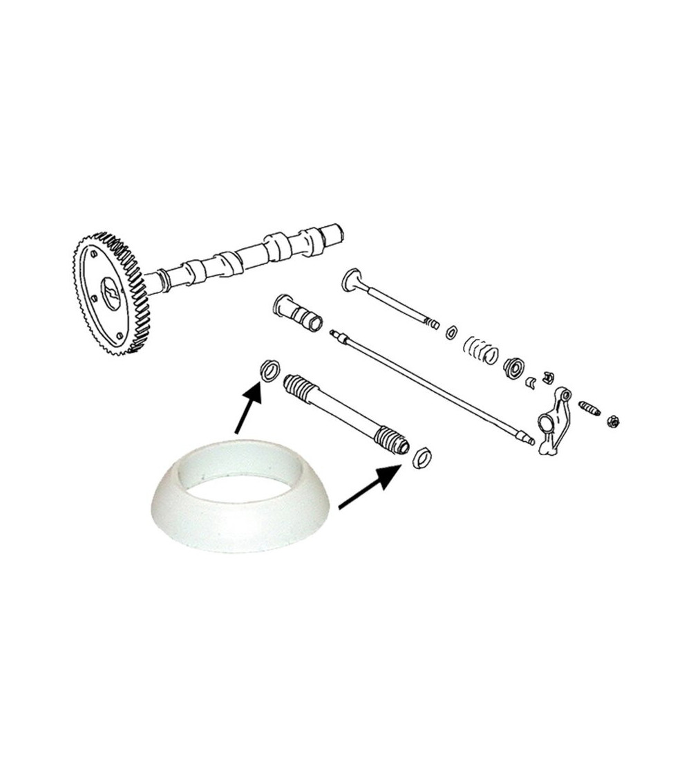 Uszczelka gumowa do rurki popychacza