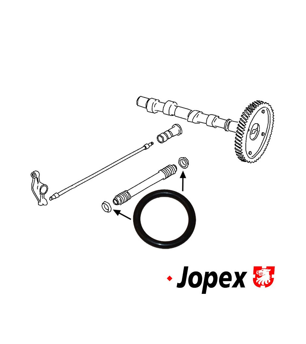 Uszczelka gumowa do rurki popychacza