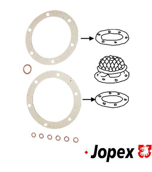 Zestaw uszczelek do sitka (smoka) oleju