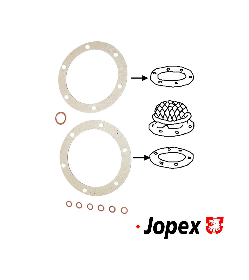 Zestaw uszczelek do sitka (smoka) oleju