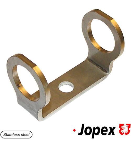 Wspornik do węża olejowego. Wykonany ze stali nierdzewnej